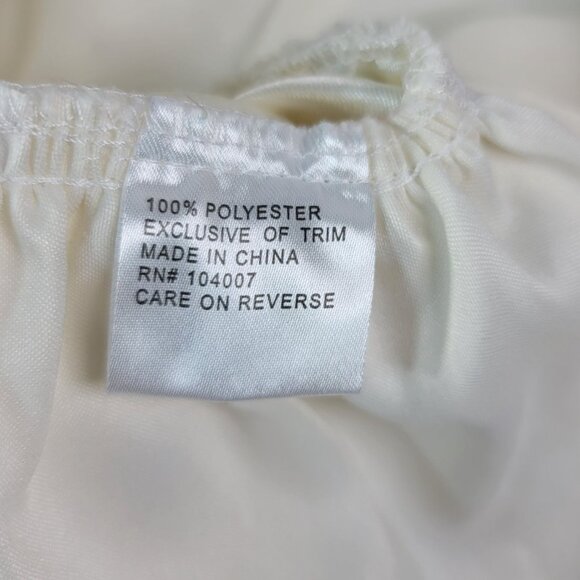 Special Occasions Formal Dress Cream SZ 0-3M Embroidery Pageant Wedding Party - Picture 9 of 9